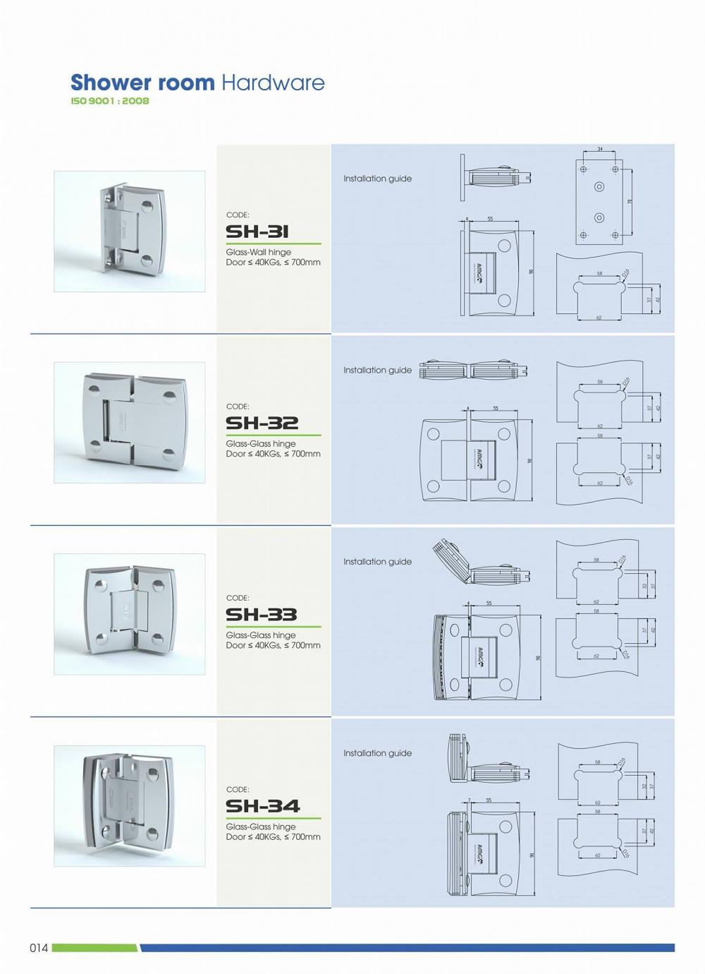 CÁC LOẠI BẢN LỀ CABIN AMG