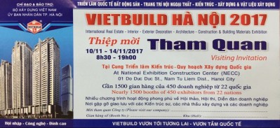 THƯ MỜI THAM QUAN GIAN HÀNG CỦA AMG VIỆT NAM CÙNG NHÀ PHÂN PHỐI HQVINA TẠI TRIỂN LÃM QUỐC TẾ VIETBUILD HÀ NỘI 2017